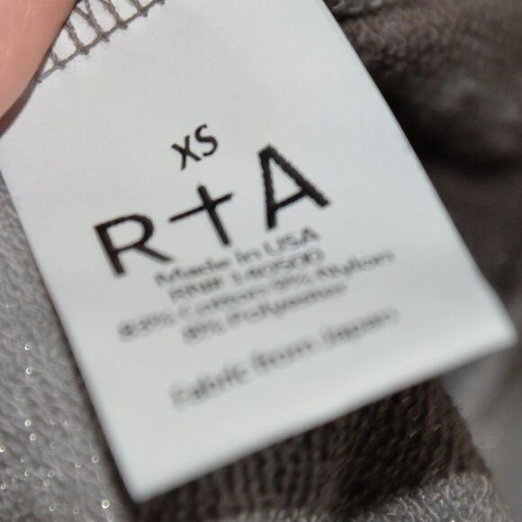 RtA Emma Tie Dye Sparkle Sweatshirt Sz XS - Picture 7 of 7